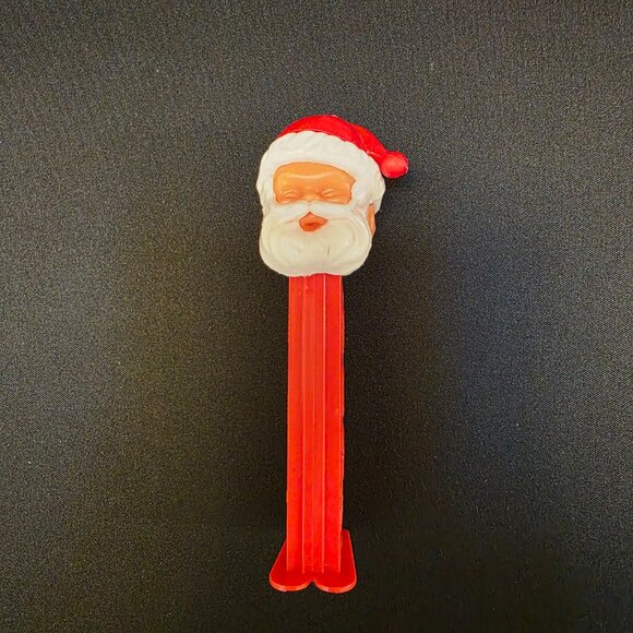 Vintage PEZ "Santa Claus" Dispenser U.S.A. Feet Red Stem EXCELLENT RARE ! - Picture 2 of 10